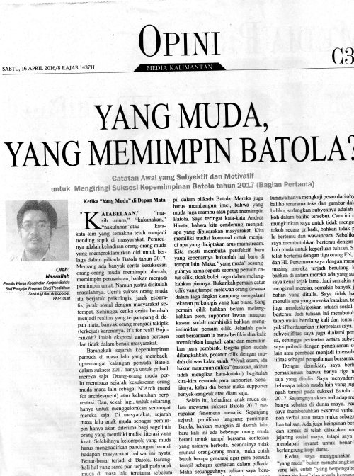 Opini Media Kalimantan
